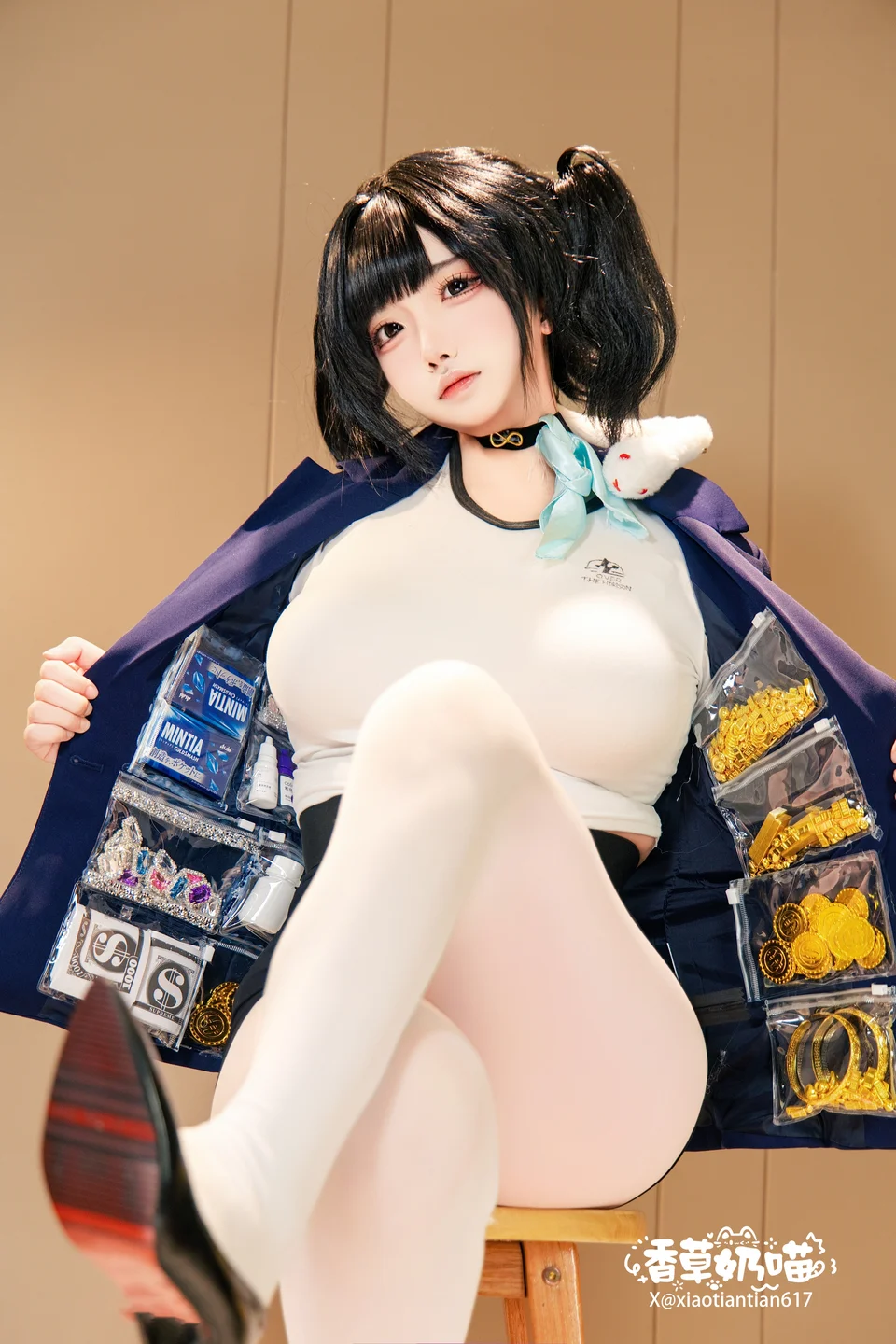 香草奶喵 - No.005 索拉 [136P,22V-2.36GB] tg@simisebaisi 【丝足阁】043.webp